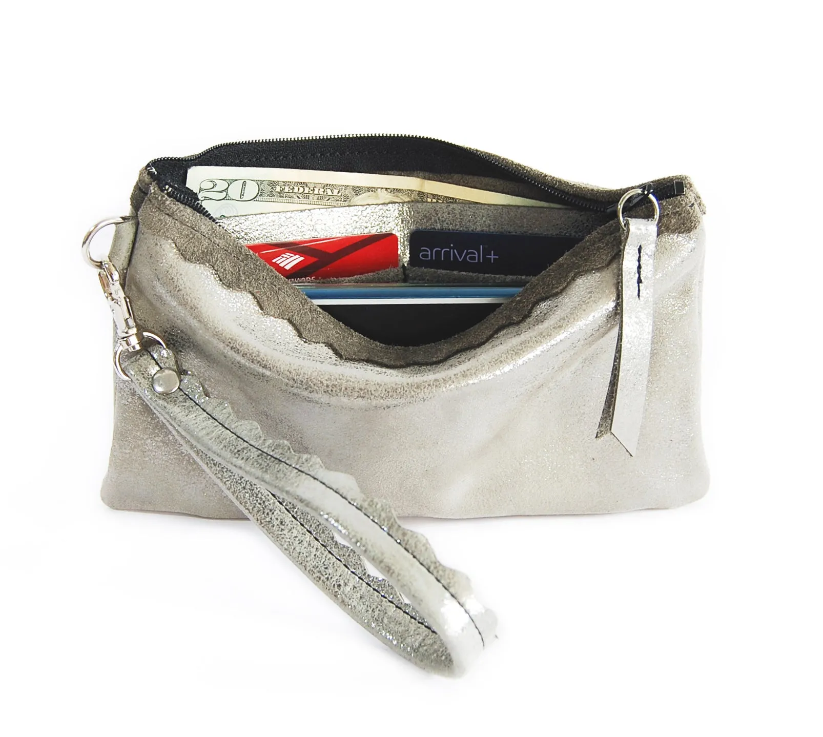 Allie Wallet Brown Platinum